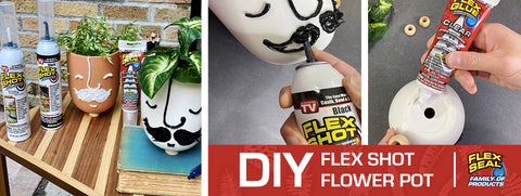 DIY Flex Shot Spring Face Planters
