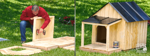 How to Make a Waterproof DIY Doghouse