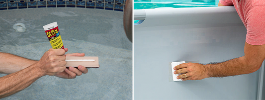 3 Underwater Pool Repairs with Flex Seal Products