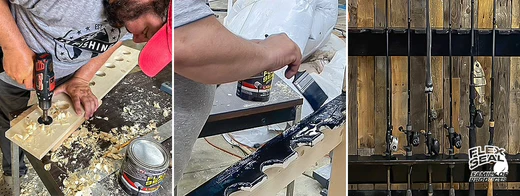 How To Make a DIY Fishing Rod Holder