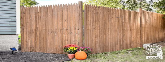 How To Seal a Wood Fence With Flex Seal Liquid