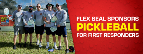 Flex Seal Serves Up Appreciation at Pickleball Clinic for First Responders