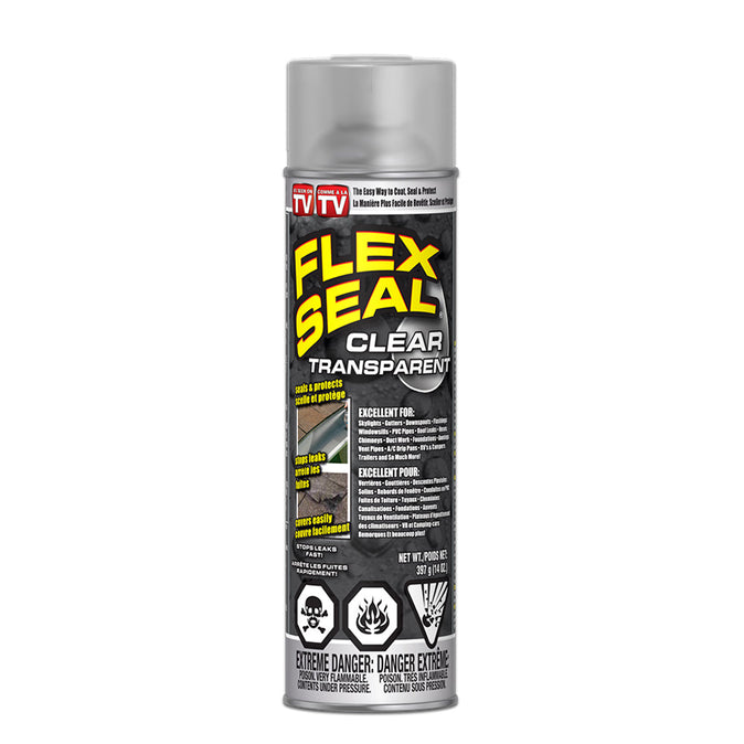 Flex Seal Spray Clear - Liquid Rubber Sealant Coating