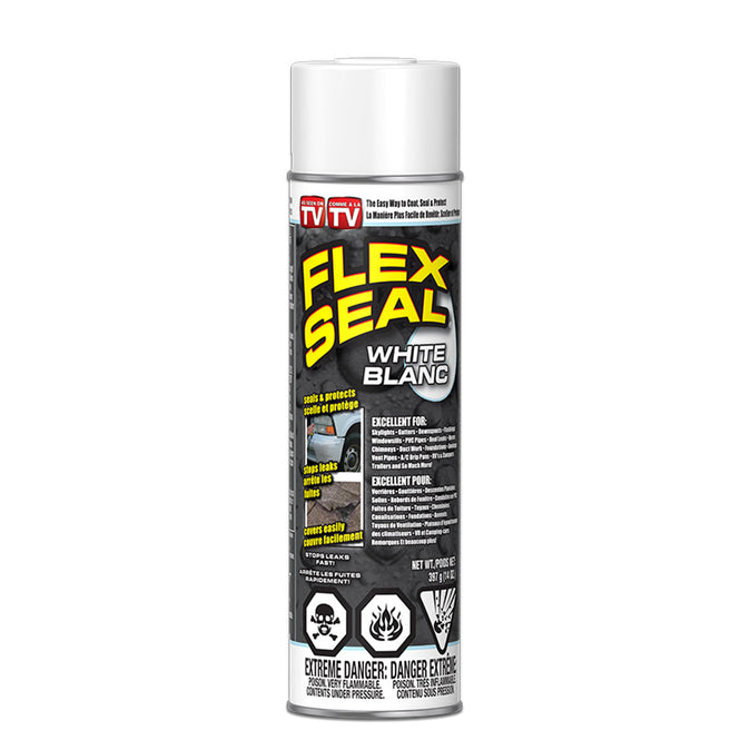 Flex Seal Spray White - Liquid Rubber Sealant Coating